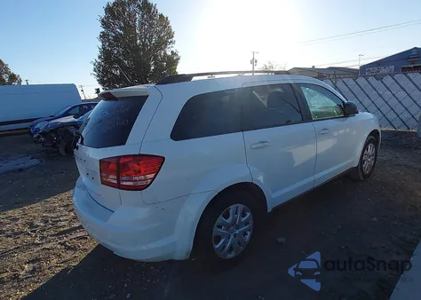 2017 Dodge Journey Se из США, поврежденный, VIN 3C4PDCAB3HT614544